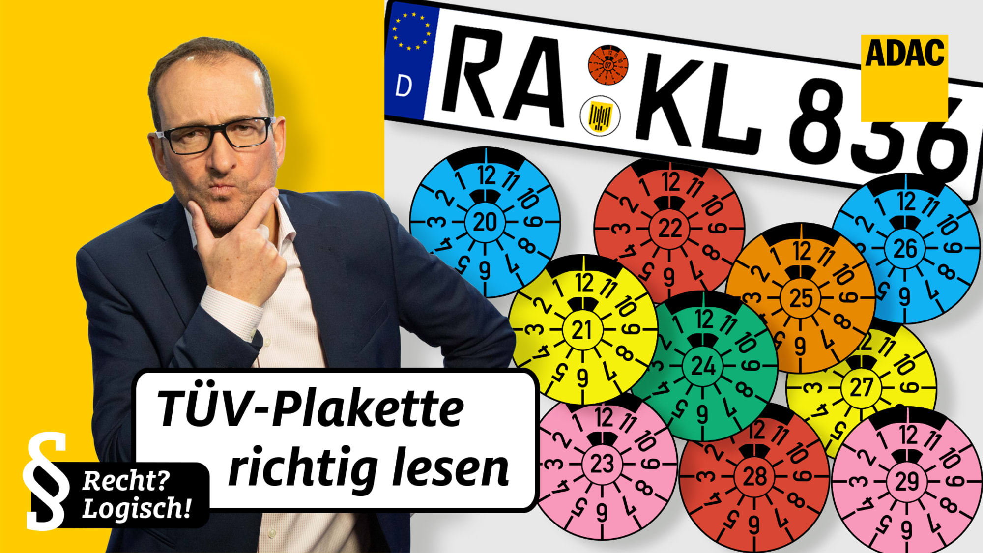 Die Tuv Plakette Lesen Adac
