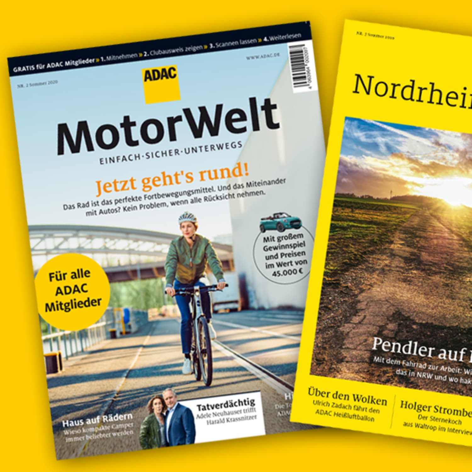 Die Adac Motorwelt Im Sommer Mit Nrw Regionalmagazin Adac