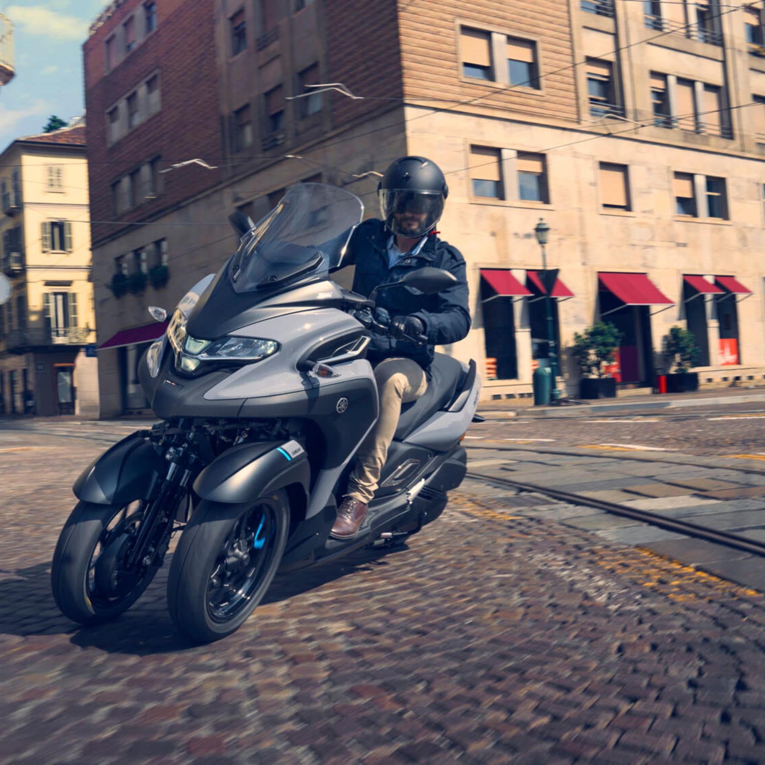 yamaha tricity 300 fahrbericht bilder daten preis adac