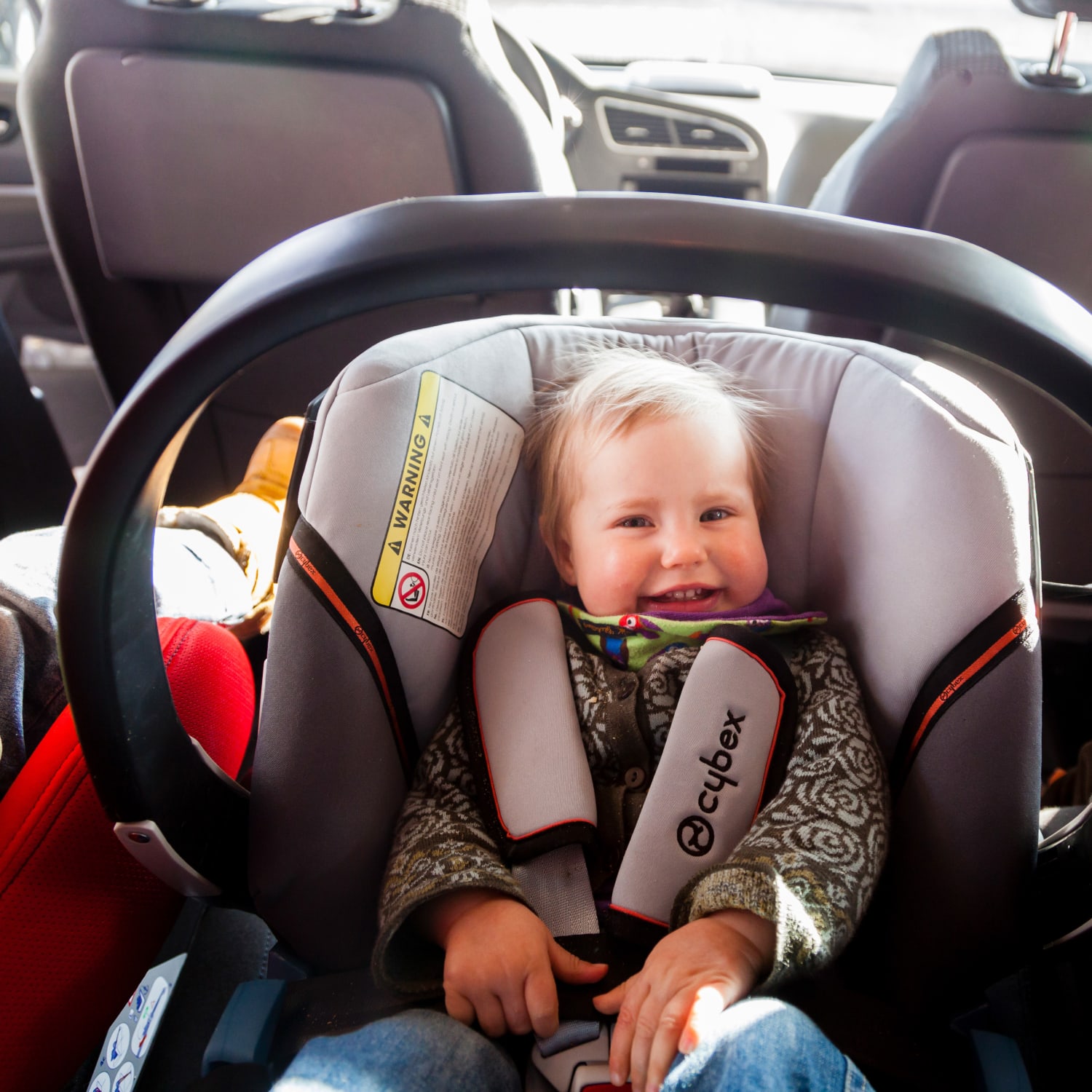 Reboarder Kindersitz Kinder Fahren Ruckwarts Sicherer Adac