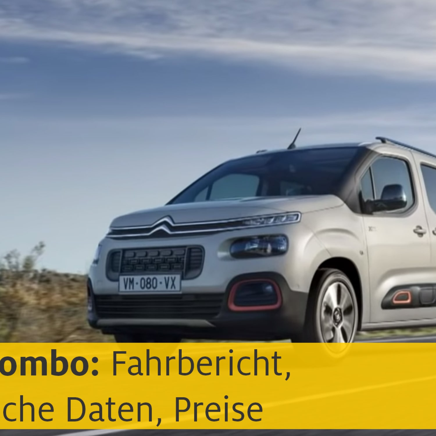 Opel Combo Test Crash Note Video Daten Preise Adac 2019