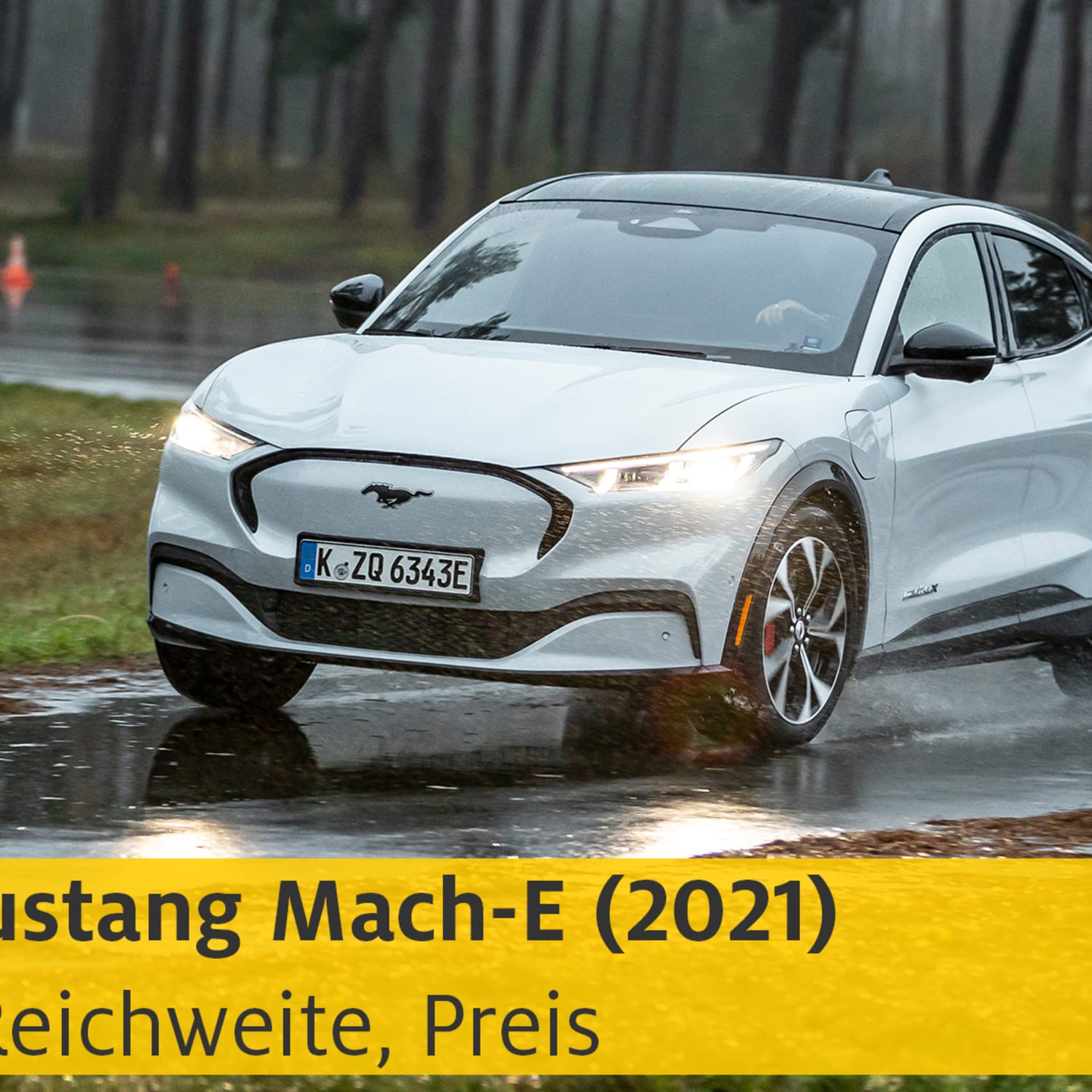 Ford Mustang Mach E Testfahrt Daten Reichweite Adac