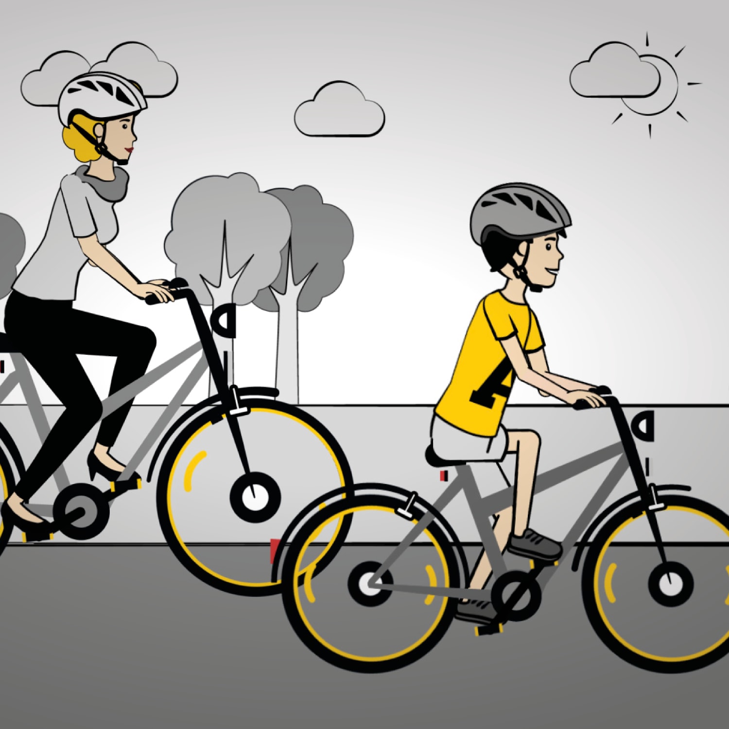 Sicher Fahrradfahren Das Sollten Eltern Kinder Wissen Adac