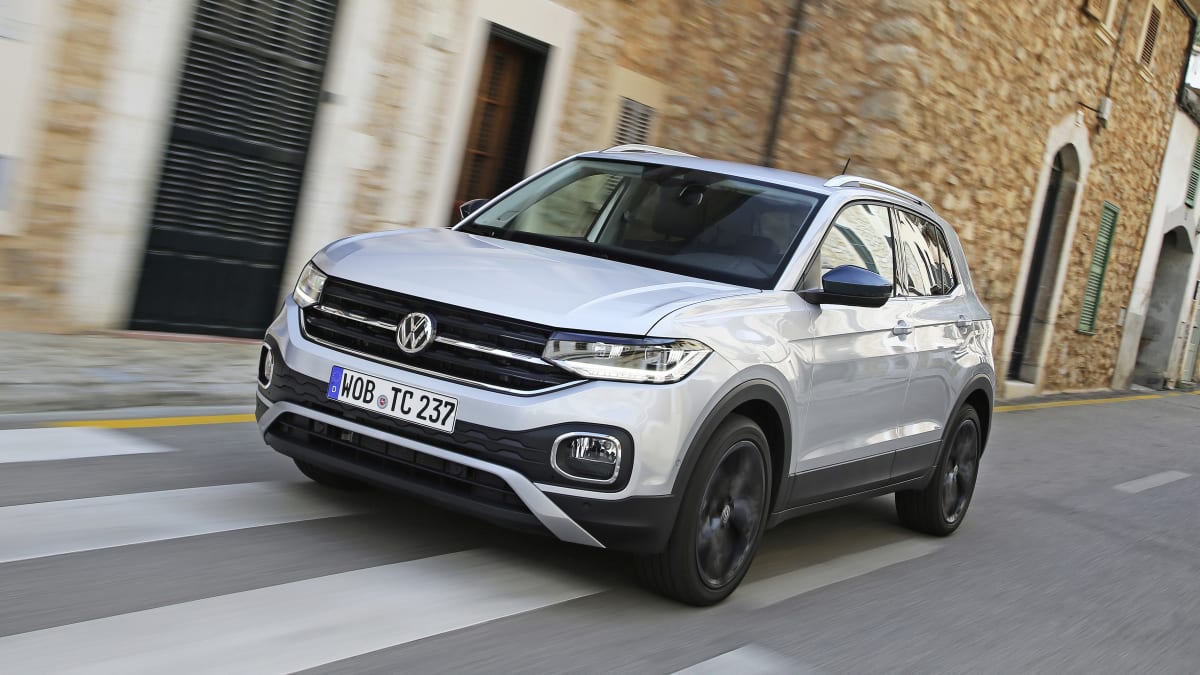 gray VW T-Cross