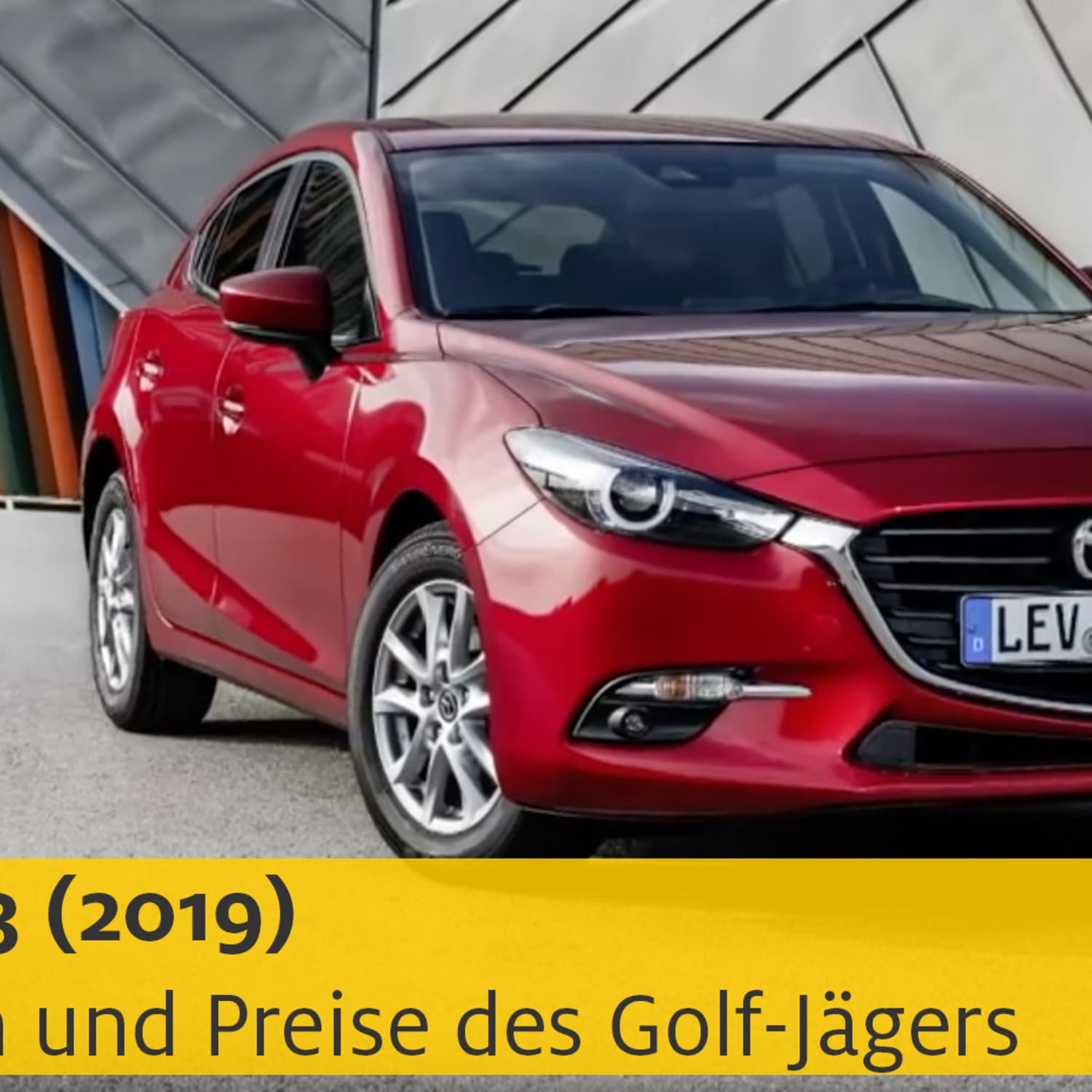 Mazda 3 2019 Test Daten Bilder Preis Adac