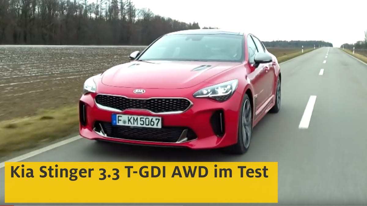 Kia Stinger Test Daten Verbrauch Bilder Adac