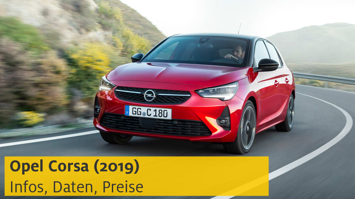 Opel Corsa 2019 Test Daten Bilder Preise Adac