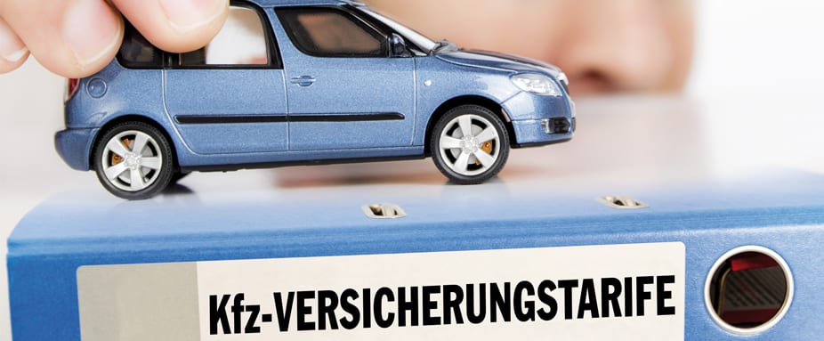 Auto-Modell auf Ordner Kfz-Versicherungstarife - Kfz Versicherung Vergleich - ADAC