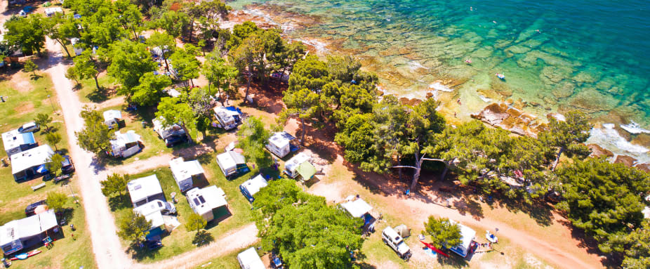 Campingplatz in Kroatien