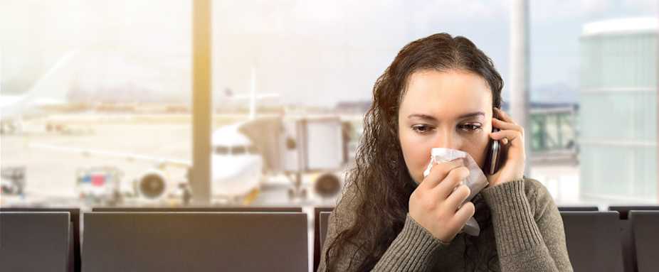 Reiseabbruchversicherung: die Reise aufgrund Krankheit frühzeitig abbrechen oder verspätet heimreisen