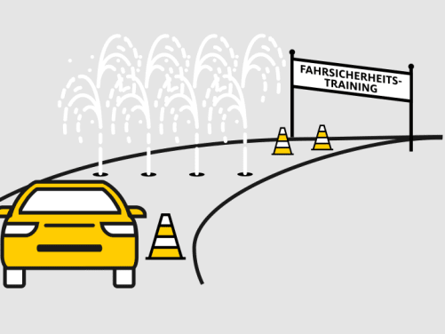 An Sicherheitstraining teilnehmen - Ressourcenschonend Fahren ADAC