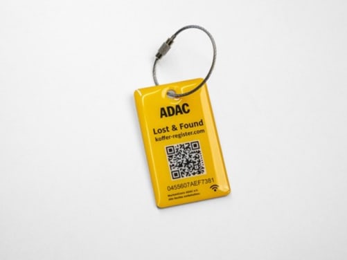 Digitaler Gepäckanhänger ADAC