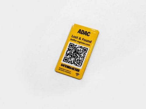 Digitaler Kofferaufkleber ADAC