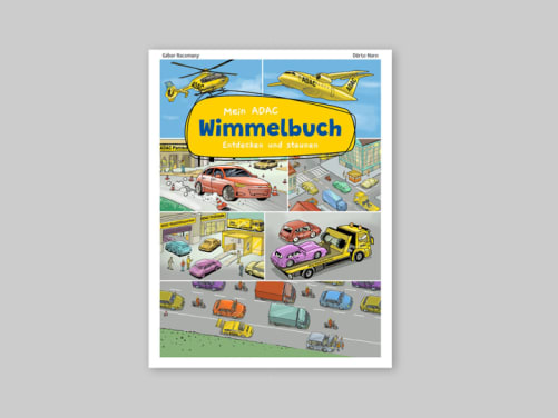 Mein ADAC Wimmelbuch - Entdecken und Staunen