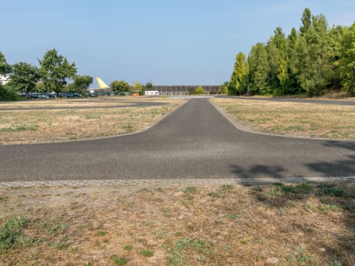 Luftbild der ADAC Trainingsanlage Berlin-Tegel