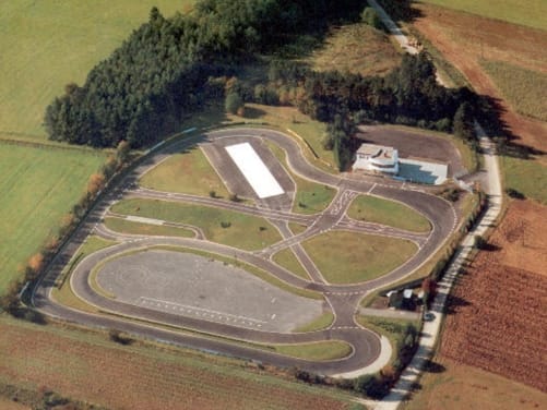 Luftbild vom ADAC Trainingsplatz Fulda/Dietershausen