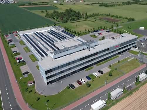 Luftbild des ADAC Trainingsplatz Erlensee