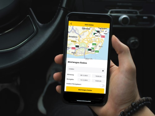 ADAC Mobility App auf Smartphone