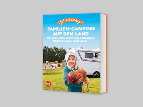 Buchtitel Familien-Camping auf dem Land - yes we camp