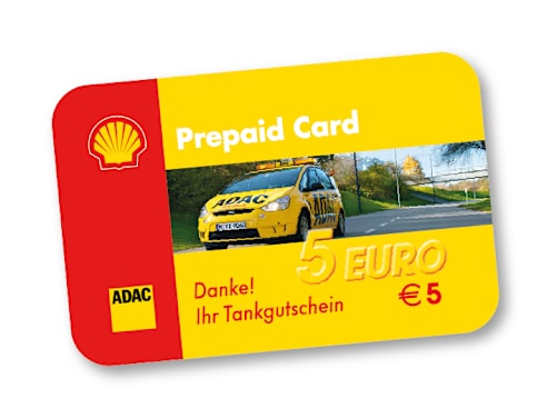 Tankgutschein für Shell