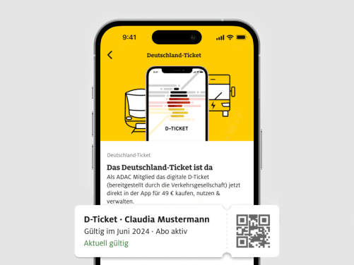 Das Deutschlandticket in der App