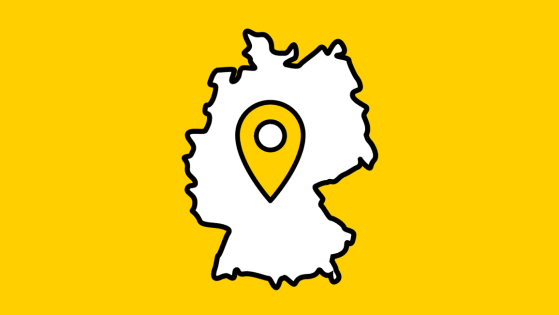 Pictogramm ADAC Mitgliedschaft Geltungsbereich Deutschland