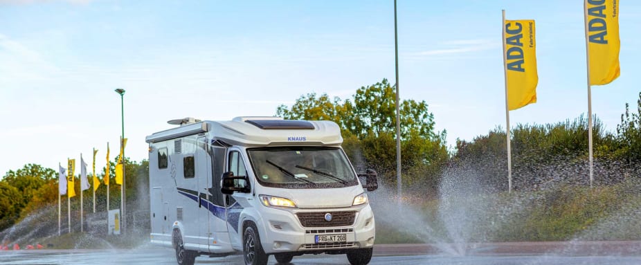 Wohnmobil beim ADAC Wohnmobil-Training