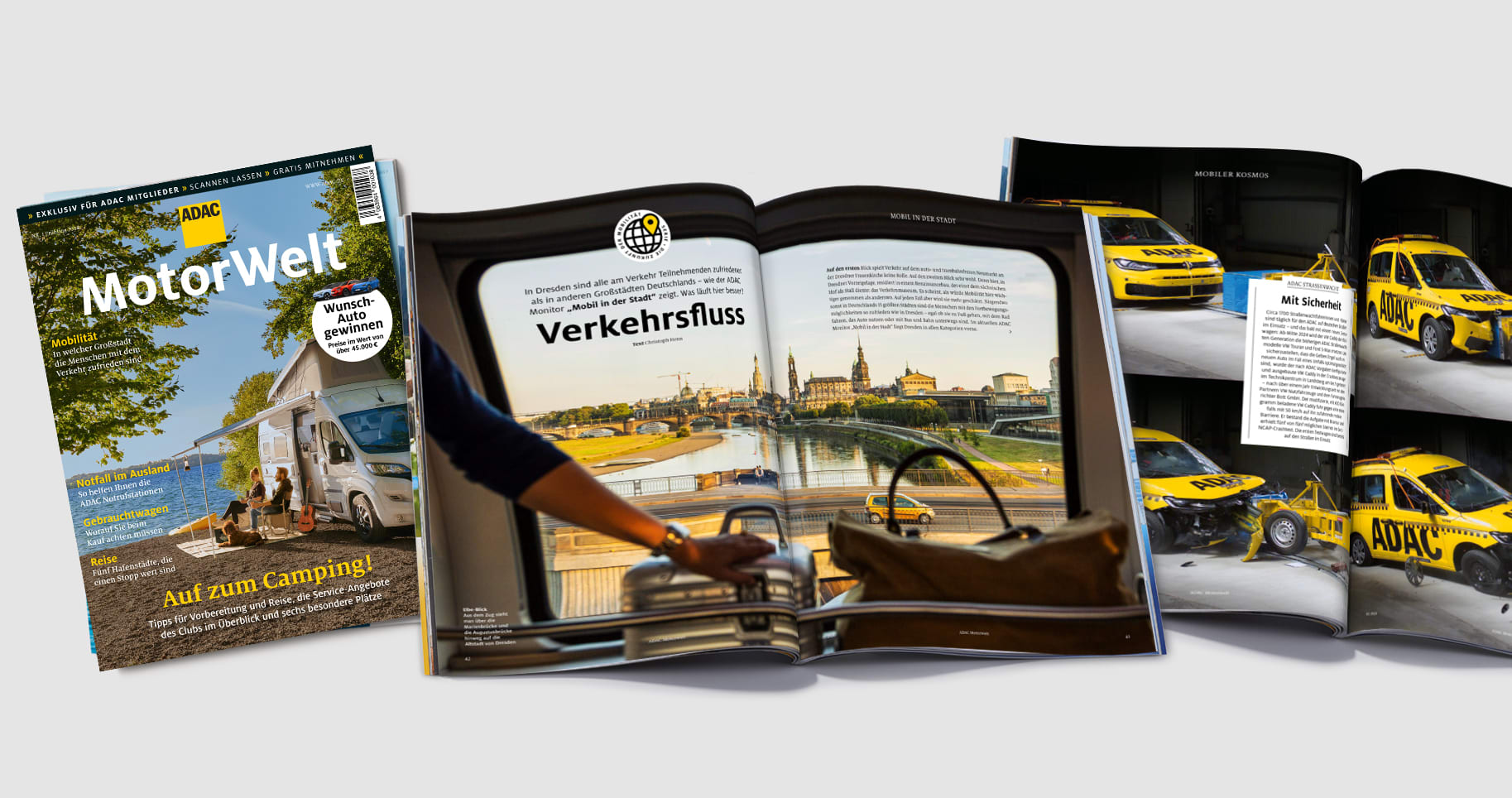 ADAC Banner Premium Motorwelt 01/2024