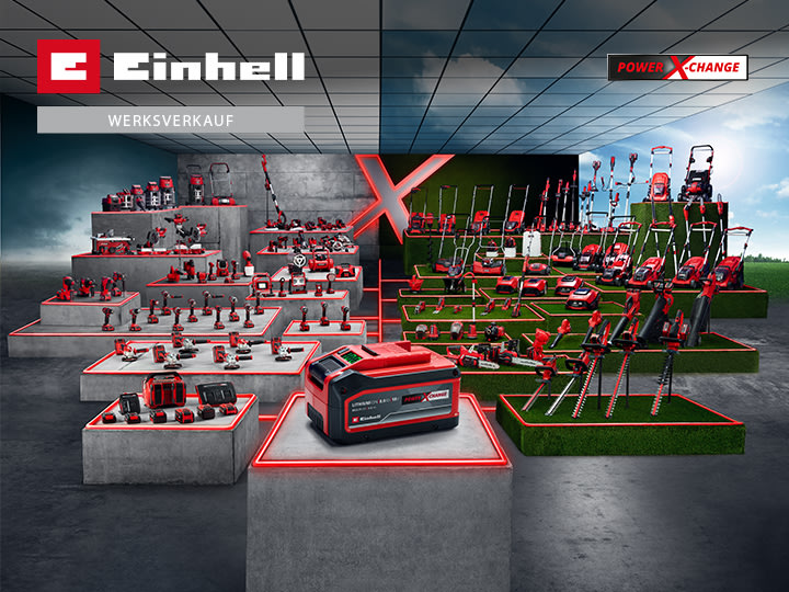 Viele verschiedene Einhell Geräte
