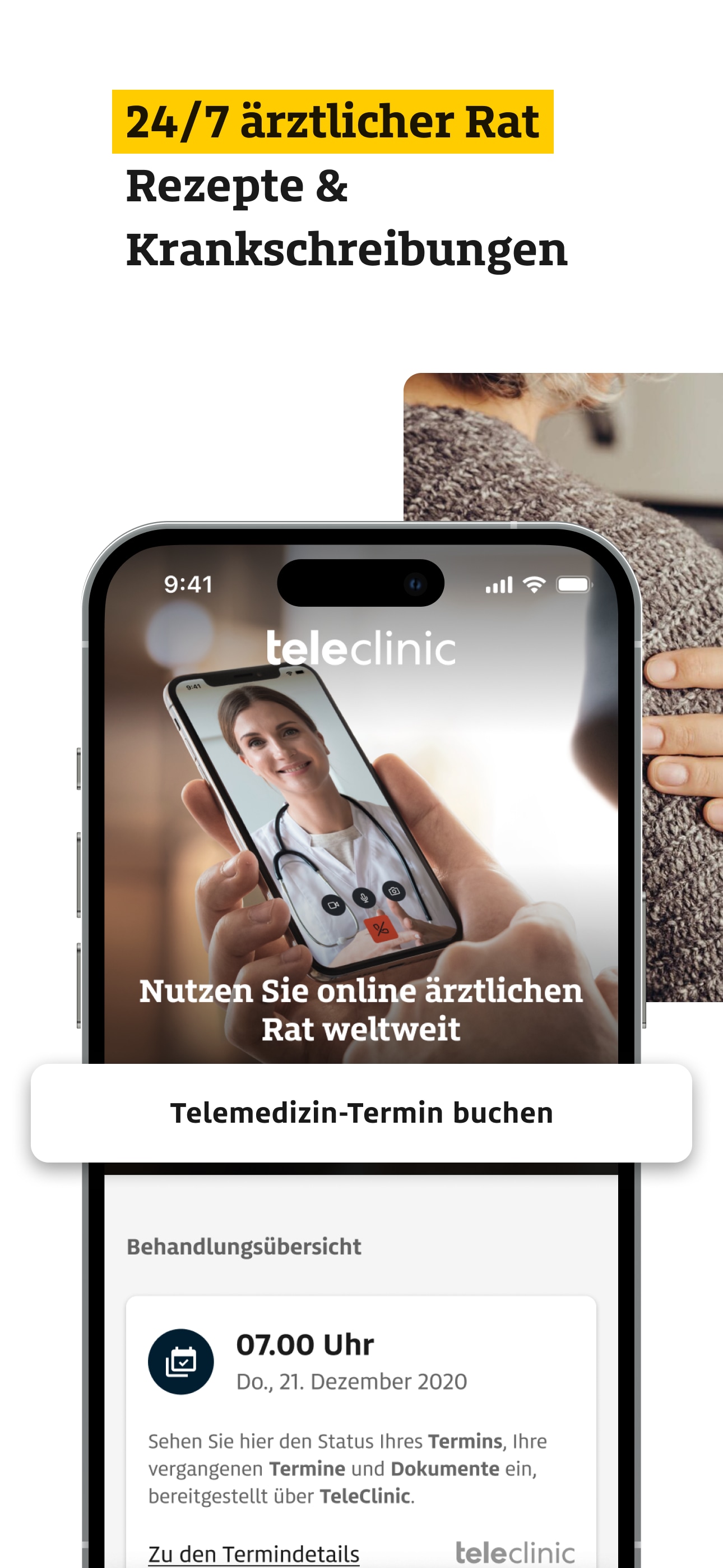ADAC Medical App Screenshot
