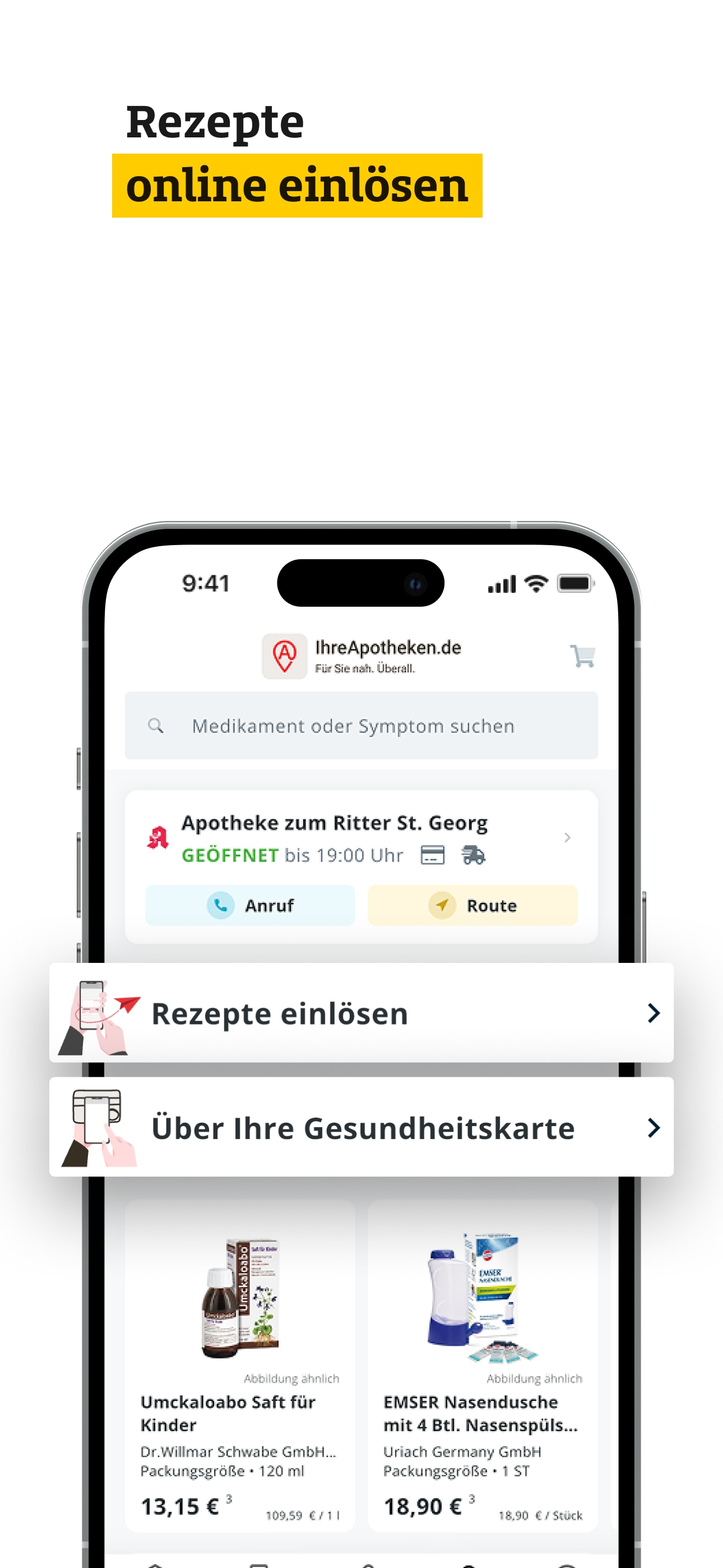 ADAC Medical App Screenshot