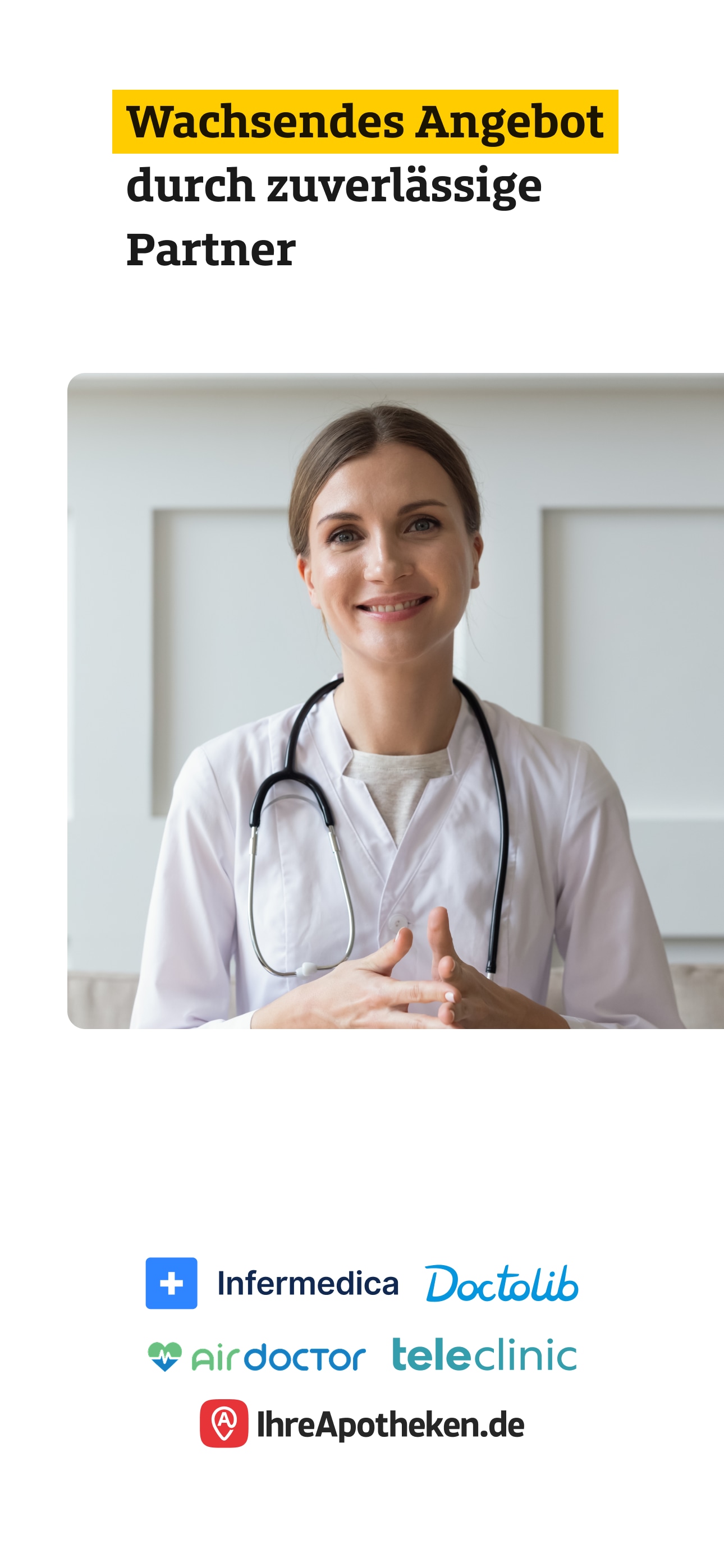 ADAC Medical App Screenshot