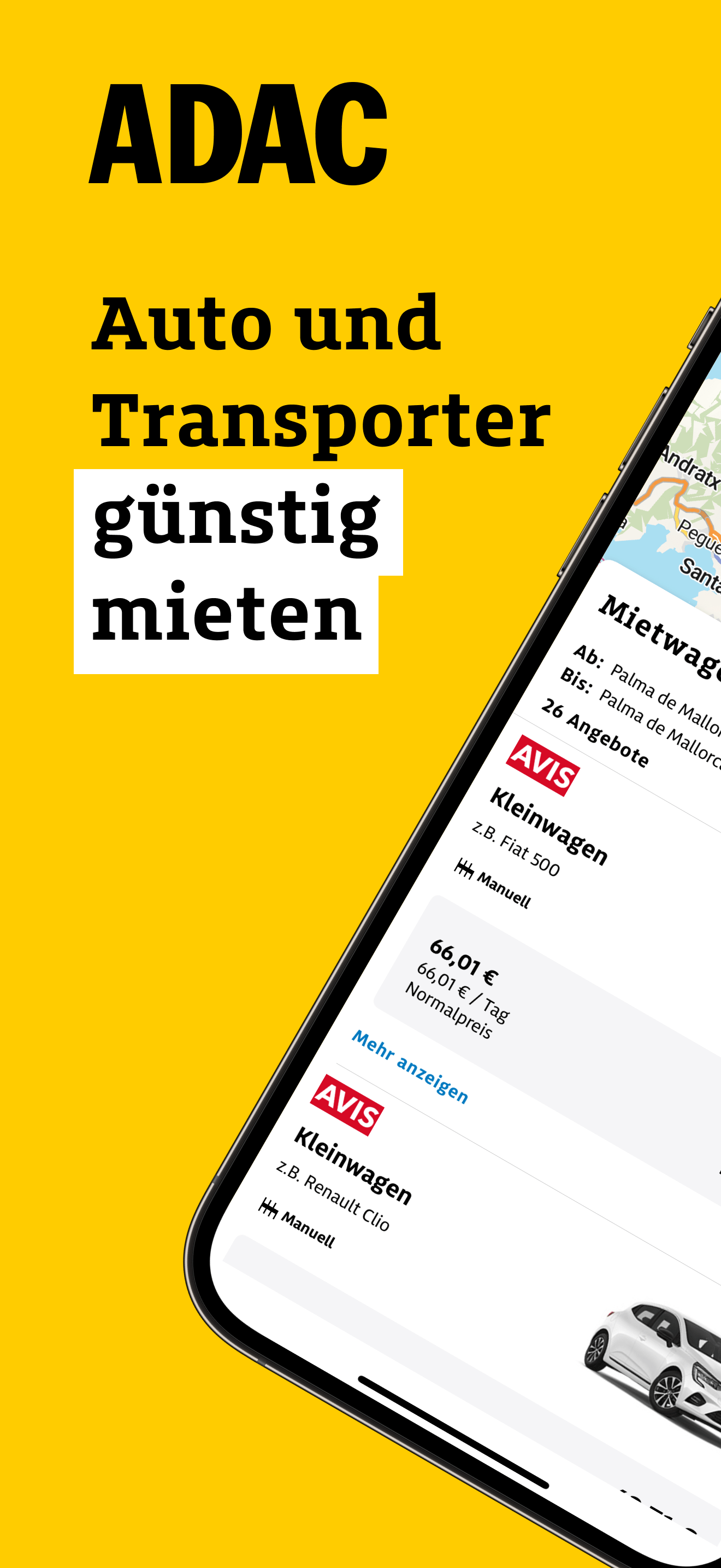 ADAC Mobility App Screenshot