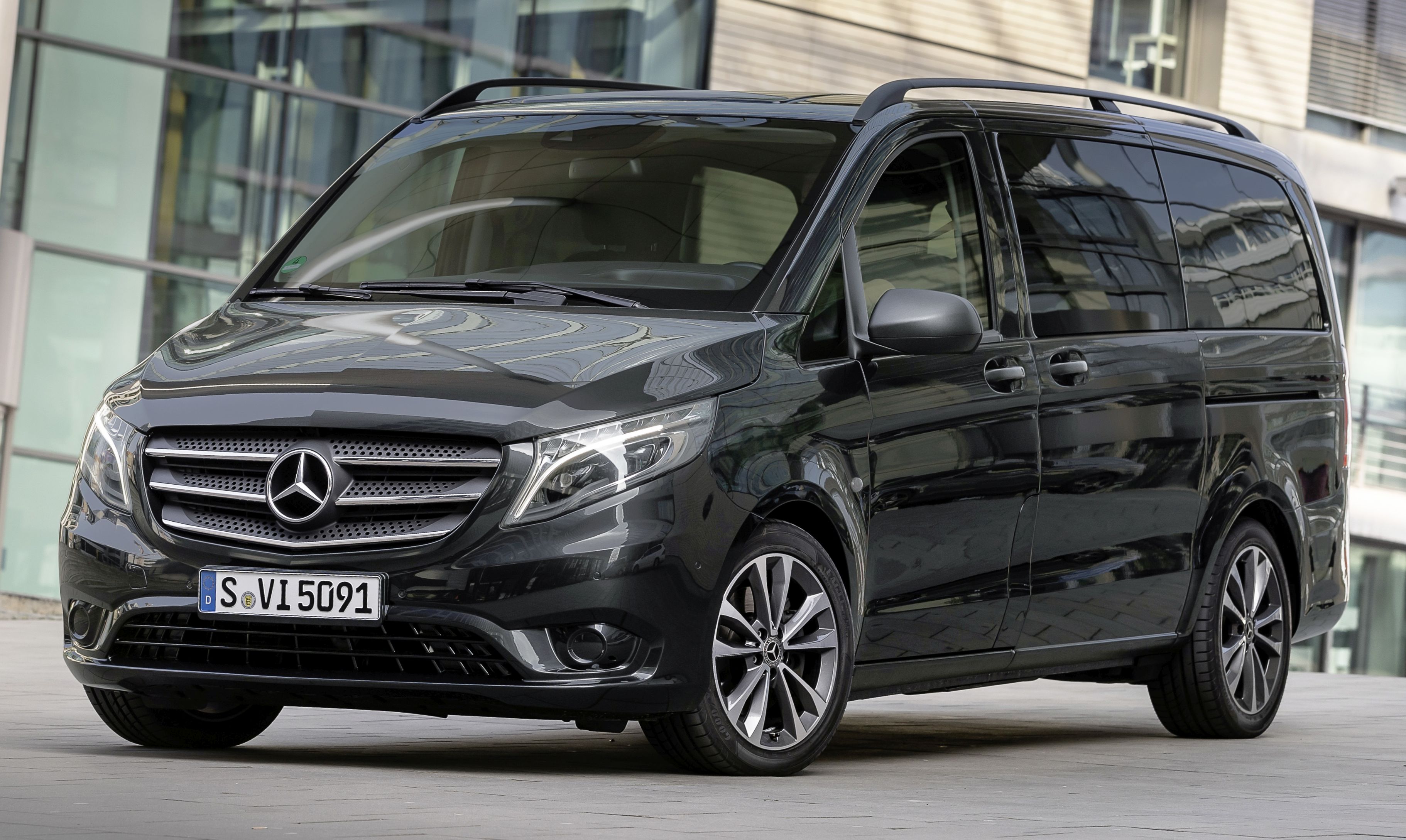 Mercedes-Benz Vito 2014-2019 Dimensions Side View