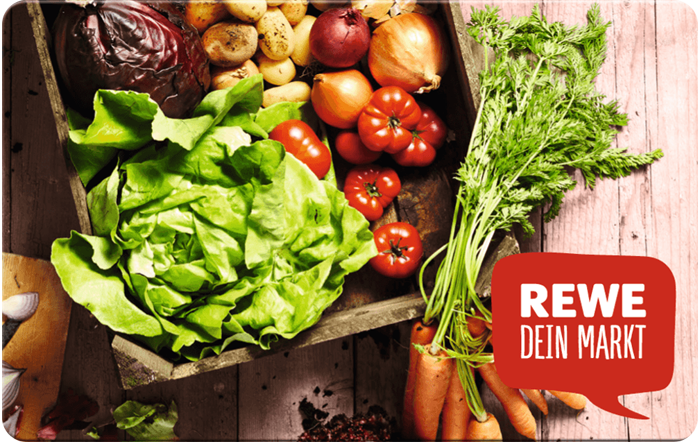 Abbildung des REWE Gutscheins
