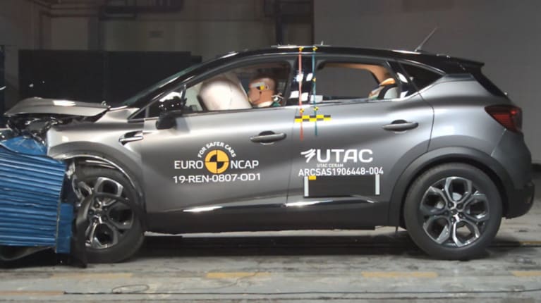 Sehr guter Insassenschutz, ISOFIX am Beifahrersitz serienmäßig.