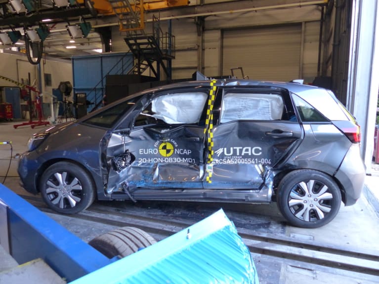 Nach dem Seiten-Crash