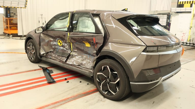 Nach dem Seiten-Crash