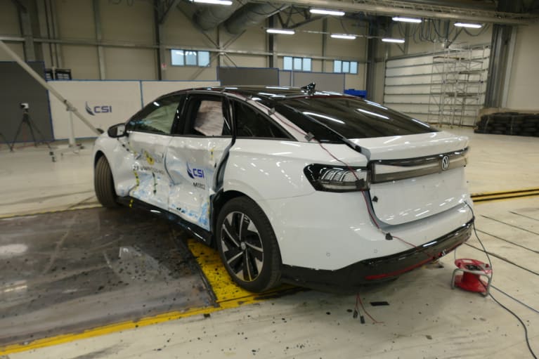 Nach dem Seiten-Crash